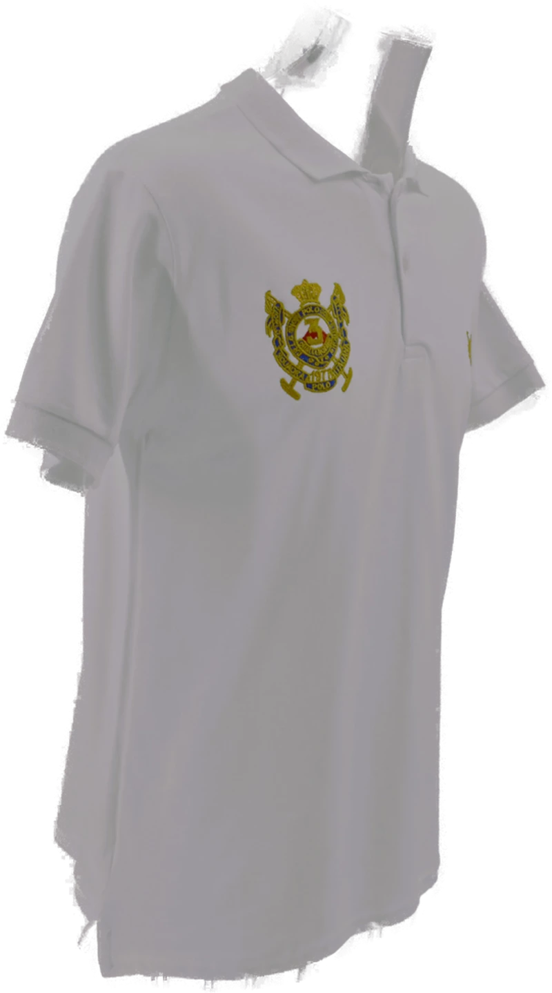 Ανδρικό T-shirt New World Polo White K .PG3004