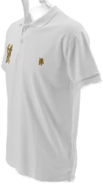 Ανδρικό T-shirt New World Polo White K .PG3004