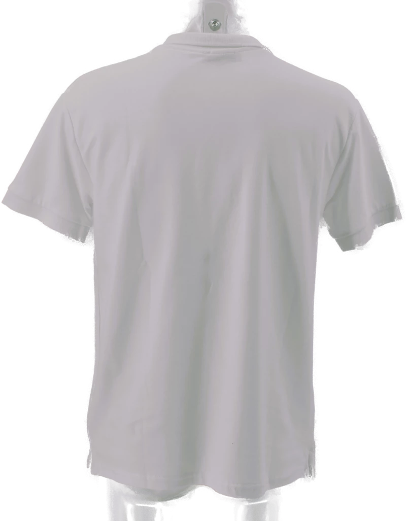 Ανδρικό T-shirt New World Polo White K .PG3004
