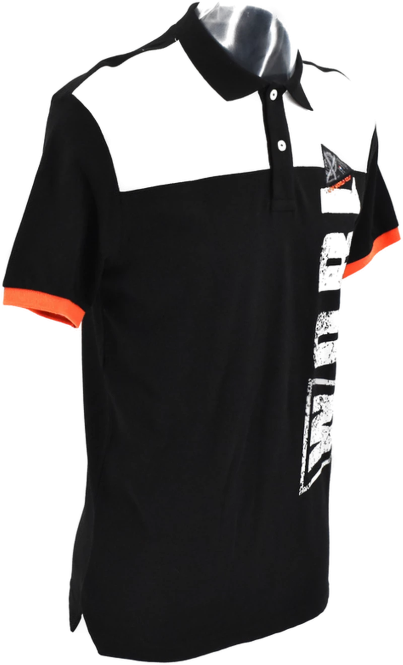 New World Polo T-shirt Ανδρικό K .22SSM10228 BLACK