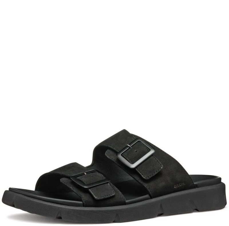 Geox Ανδρικά Σανδάλια σε Black  U46BGA00032C9999