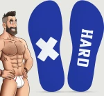 Ανδρικές Κάλτσες HARD Socks - Μπλε