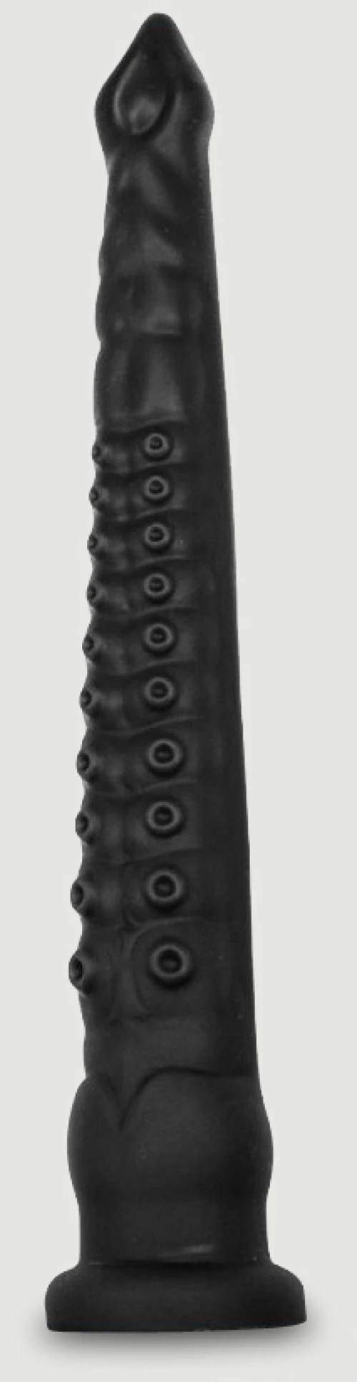 XL Dildo Σιλικόνης Πλοκάμι Χταποδιού με Βεντούζα Silicone Octopus Tentacle Dildo with Suction Cup 52 x 7,5 cm - Μαύρο
