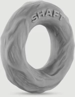 Δαχτυλίδι Πέους Από Απαλή Σιλικόνη Shaft 3R Liquid Silicone Flexible Large Cock Ring - Γκρι