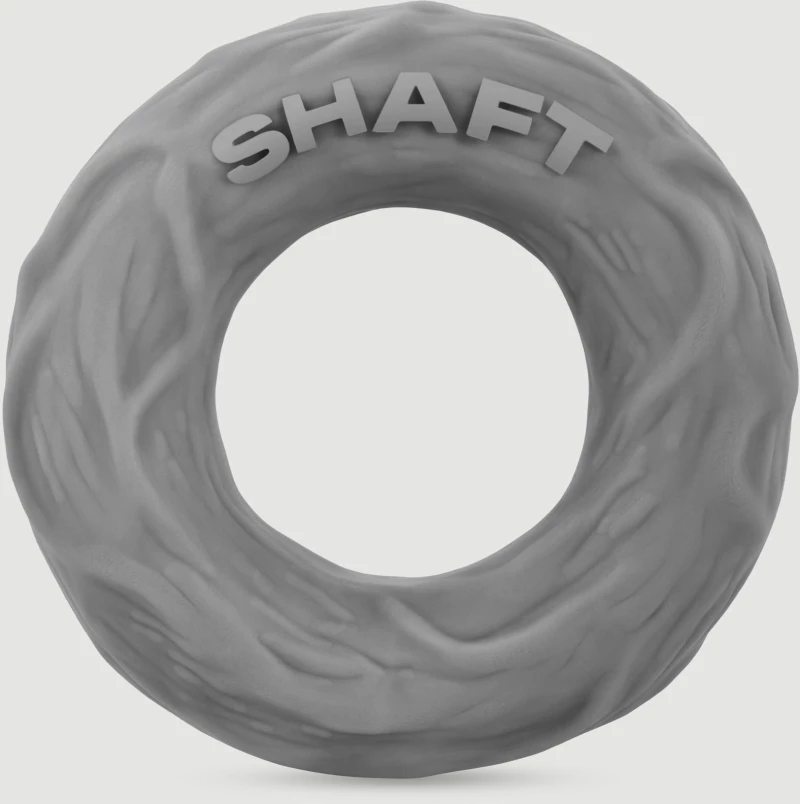 Δαχτυλίδι Πέους Από Απαλή Σιλικόνη Shaft 3R Liquid Silicone Flexible Large Cock Ring - Γκρι