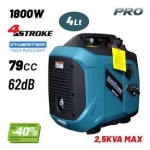Γεννήτρια Βενζίνης Inverter 1800W,3kVA BORMANN Pro BGB2005