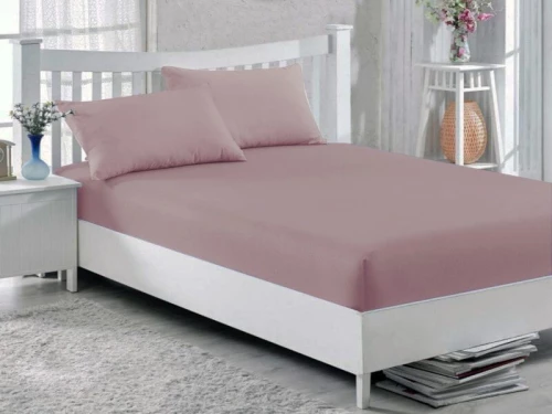 Κατωσέντονο με Λάστιχο Σάπιο Μήλο 100% Βαμβακερό Γαρύφαλλο 100-180x200+30cm - 160x200+30