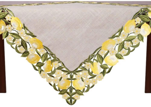 Καρέ 2355 linen (85cm x 85cm) Silk Fashion