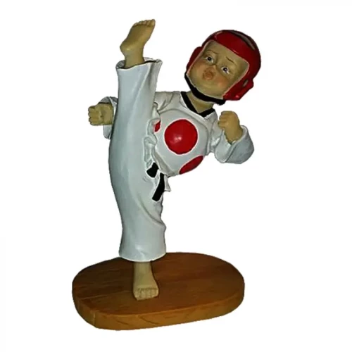 Taekwondo Αγαλματάκι Baby Kick, Red