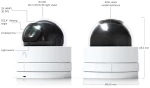 Ubiquiti UVC-G5-Dome-Ultra, UniFi Video Camera G5 Dome Ultra, Λευκό