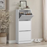 Παπουτσοθήκη Flat Λευκό 51x119x26cm (ΠxΥxΒ)