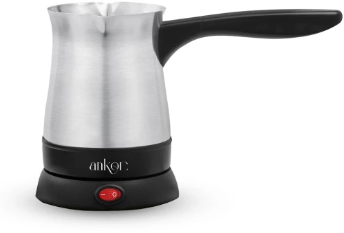 ΗΛΕΚΤΡΙΚΟ ΜΠΡΙΚΙ  400ml INOX ΜΕ ΜΑΥΡΟ 1000W ΜΕ ΑΣΦΑΛΕΙΑ ΥΠΕΡΧΕΙΛΙΣΗΣ - Ankor K-848997
