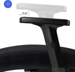 Καρέκλα γραφείου SENSE7 Tone Μαύρη