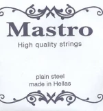 Mονή Χορδή Mastro Plain Steel - 010 για Παραδοσιακά Όργανα