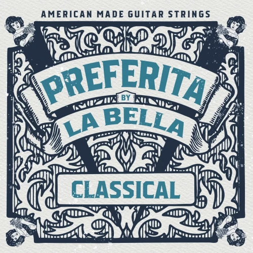 Χορδές Κλασικής Κιθάρας La Bella 1-P Preferita Medium Tension 4/4