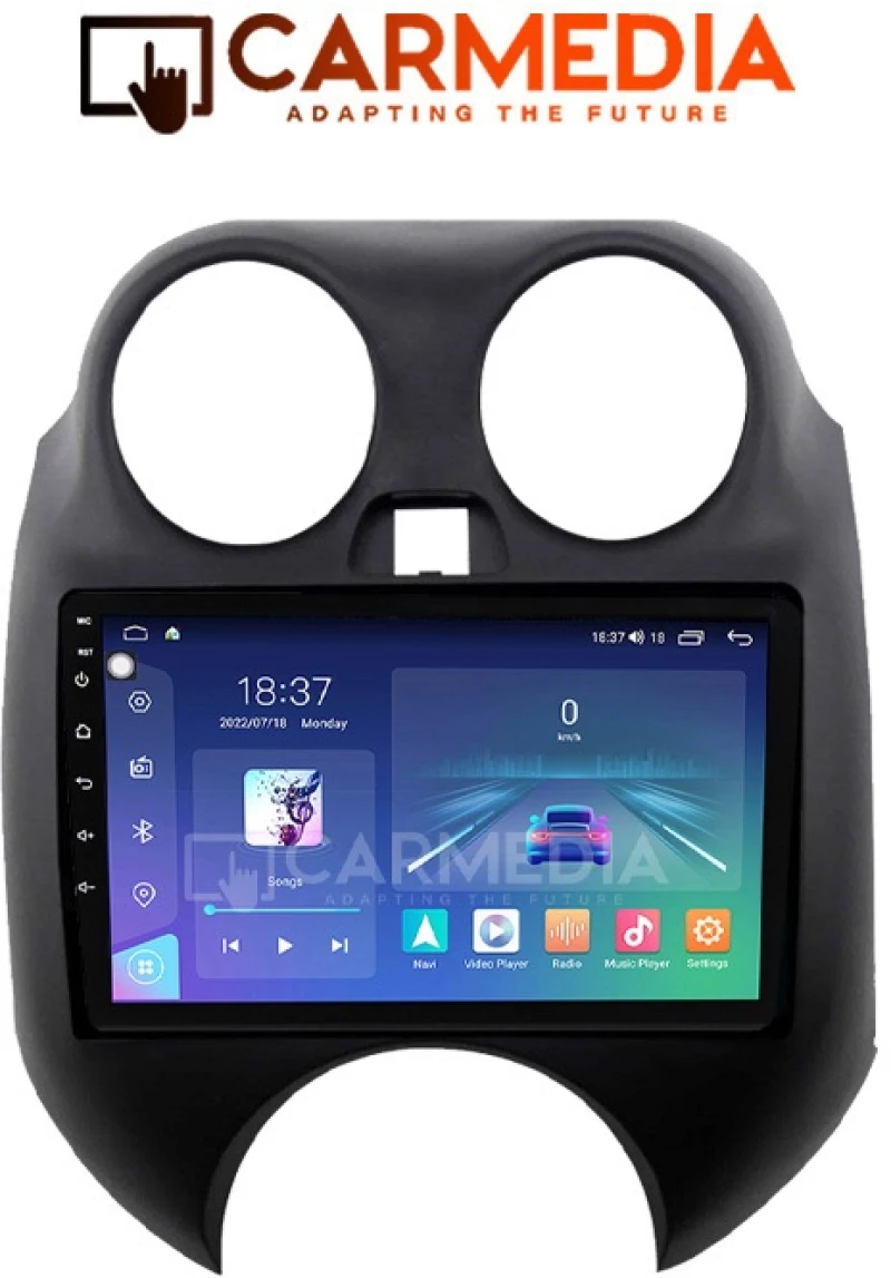 CARMEDIA CM2089-13W TABLET 9'' OEM NISSAN MICRA 2010-2016