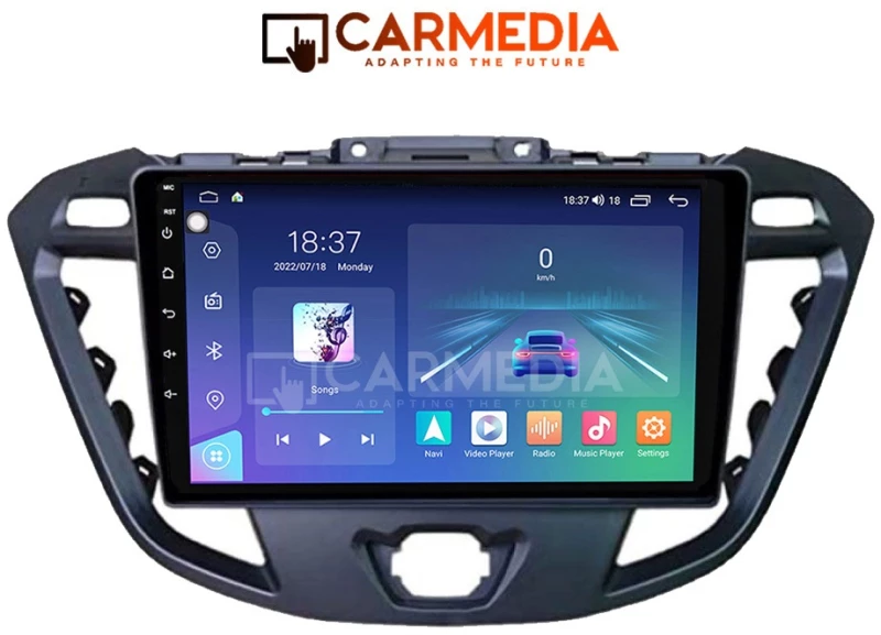 CARMEDIA CM2089-13W TABLET 9'' OEM FORD TRANSIT CUSTOM| TOURNEO CUSTOM 2013-2019