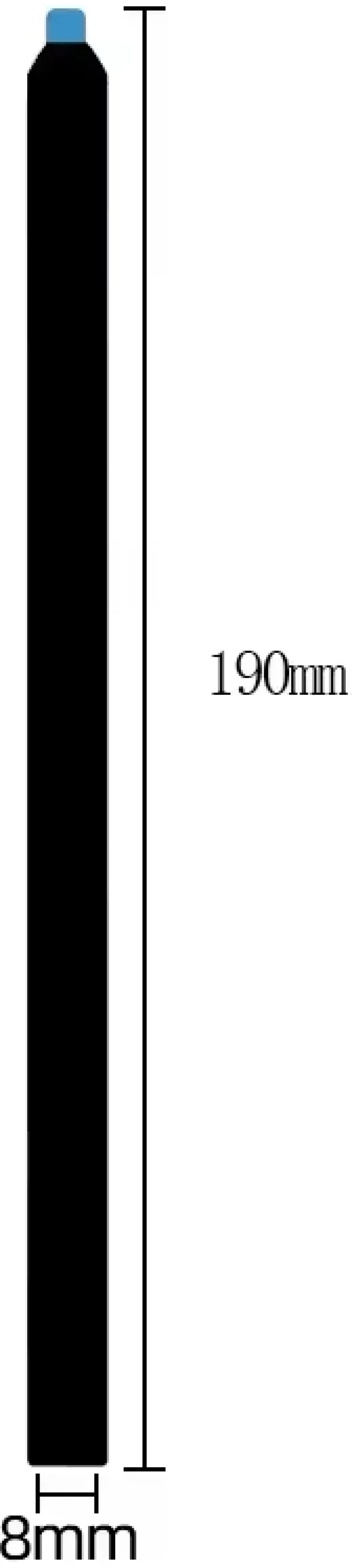2PCS Laptop Screen Double-sided Tape 190*8mm*0.3mm Easy to pull Tape Pull out Adhesive Strip