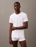 Ανδρικά φανελάκια Calvin Klein - Λευκά - T-shirt 3 pack - Cotton