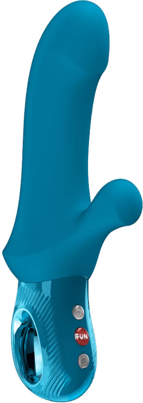 FUN FACTORY - BI STRONIC CURVE THRUSTING RABBIT PULSATORS AQUAMARINE