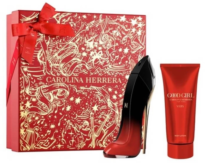 Carolina Herrera Very Good Girl  Eau de Parfum Elixir 80ml & Body Lotion 100ml  Gift Set