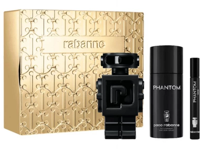 Paco Rabanne Phantom Parfum M Set - Parfum 100 ml + deo spray 150 ml + Parfum 10 ml
