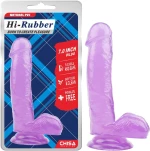 Hi rubber purple