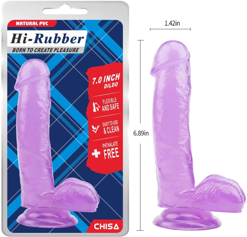 Hi rubber purple