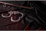 Metal Hand Cuffs - Silver
