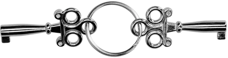 Metal Hand Cuffs - Silver