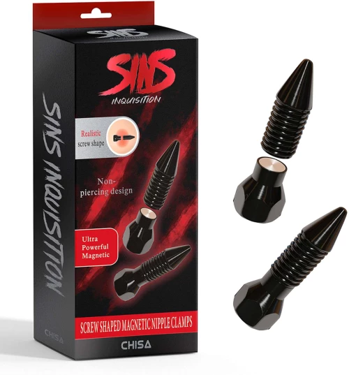 Screw Shaped Magnetic Nipple Clamps