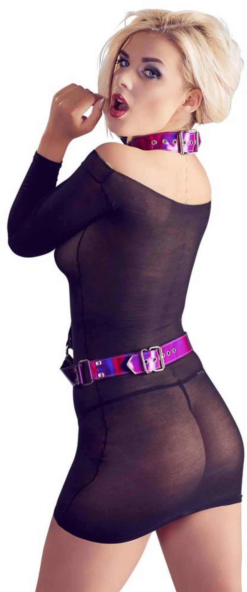 Bad Kitty Harness Red