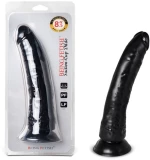 TOYBOY Μαύρο ρεαλιστικό Ντιλντο με βεντούζα 17cm
