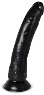 TOYBOY Μαύρο ρεαλιστικό Ντιλντο με βεντούζα 17cm