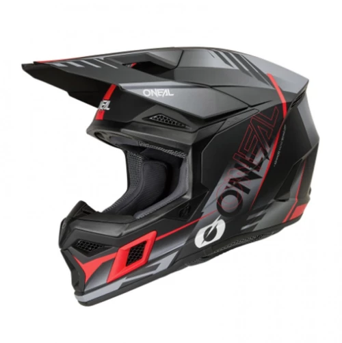 Oneal 3SRS Haze V.26 Black/Grey/Red