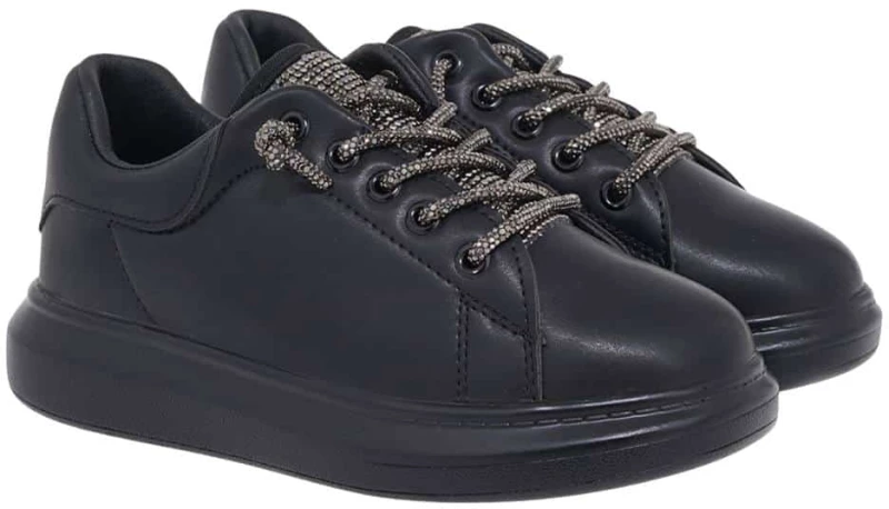 Renato Garini sneakers VA7005332K52 Μαύρο Ατσάλι Στρας
