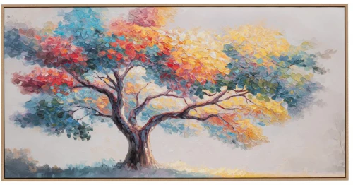 Πίνακας Δέντρο σε τυπωμένο καμβά 60x120cm Iliadis 92694