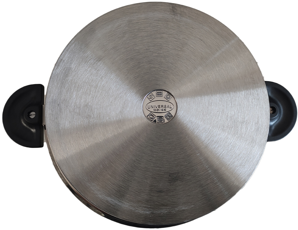 Κατσαρόλα 18/10 εσ. 16X10cm 2.0L Universal uni_16x10