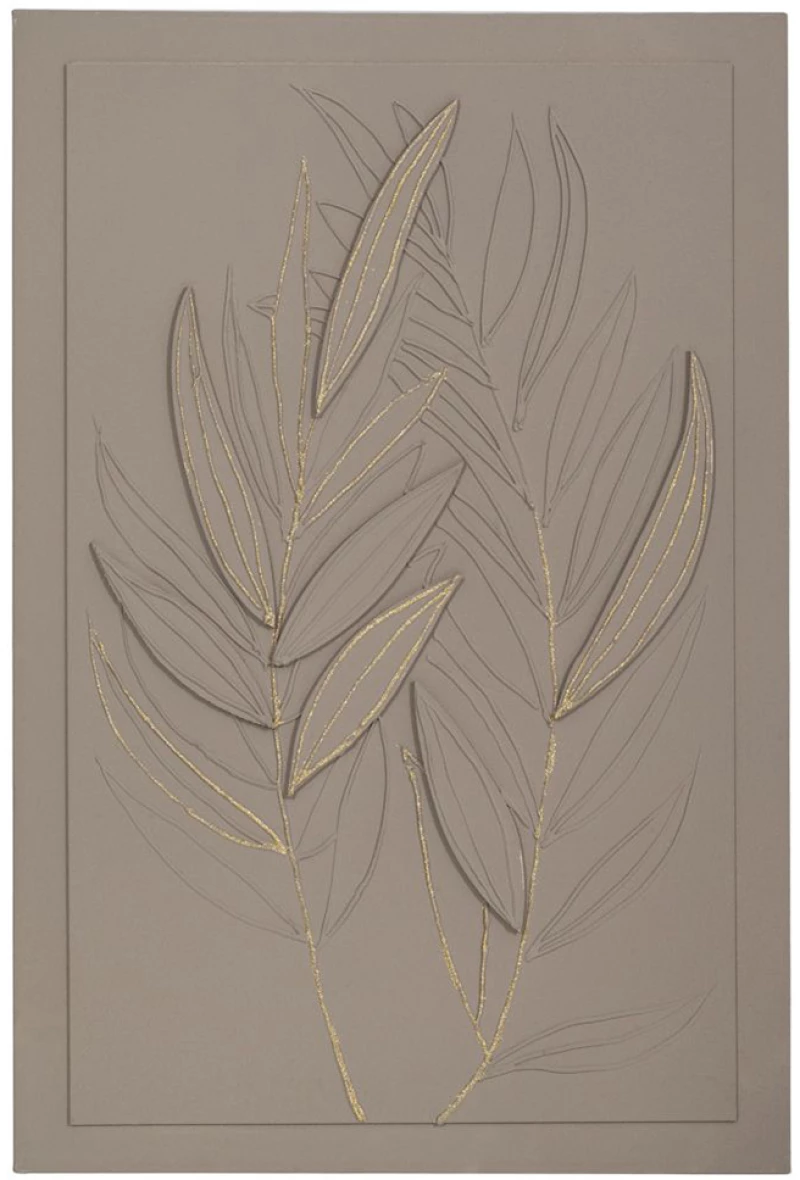 Πίνακας ανάγλυφος Elephant Leaves 80x120cm Iliadis 91881
