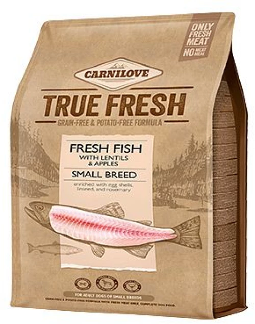 Brit Carnilove True Fresh Dog Adult Small Fish   4kgr