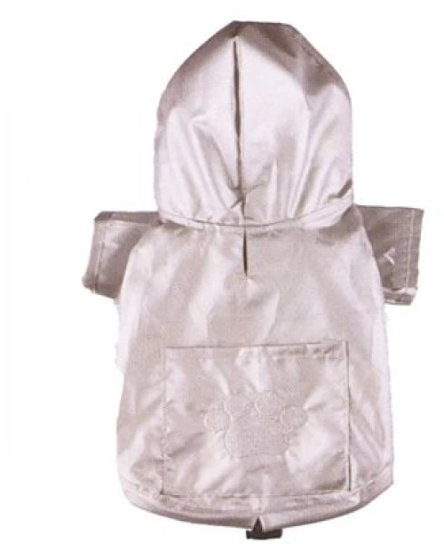 Doggy Dolly  Αδιάβροχο - Raincoat Silver Χ X - Large