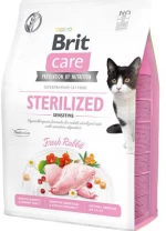 BRIT CARE Sterilized Sensitive Grain Free Rabbit formula 400gr
