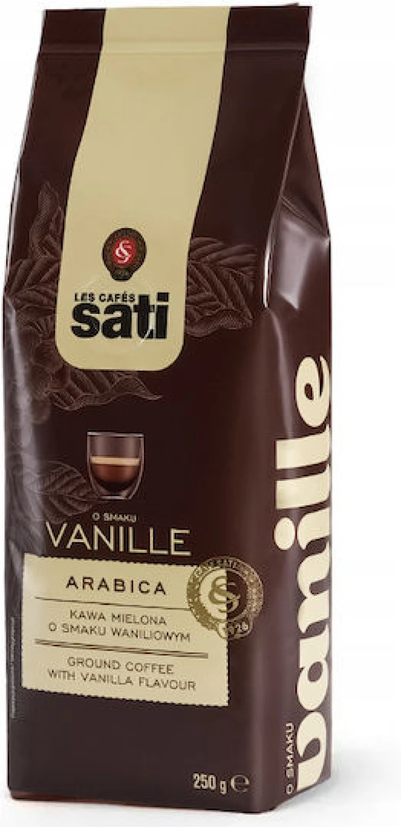 Καφές Espresso Sati Cafe Vanille Arabica 250g Αλεσμένος