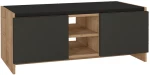 Παπουτσοθήκη Verly  χρώμα sapphire oak - ανθρακί 110x33,2x43εκ.