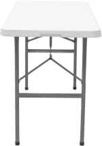 Τραπέζι catering Rodeo  πτυσσόμενο-βαλίτσα λευκό 122x60x74εκ