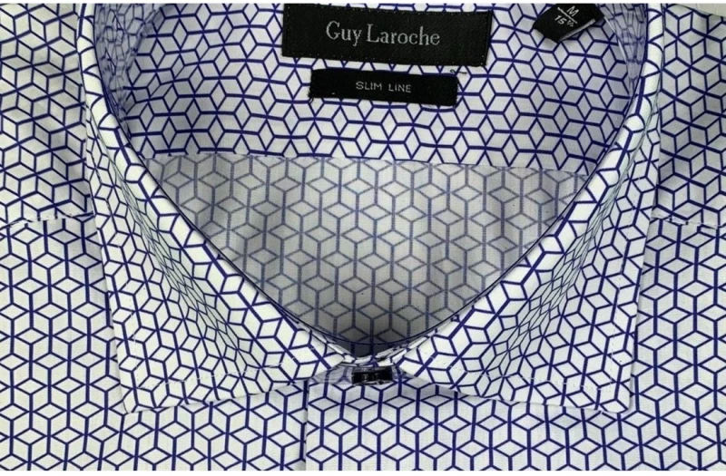 ΠΟΥΚΑΜΙΣΟ GUY LAROCHE με μικροσχέδιο 3497-66283447, Χρώμα WHITE