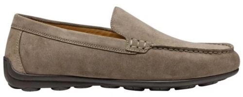 LOAFERS GEOX SPHERICA EC16 A - SUEDE 4103-66285982, Χρώμα LIGHT GREY