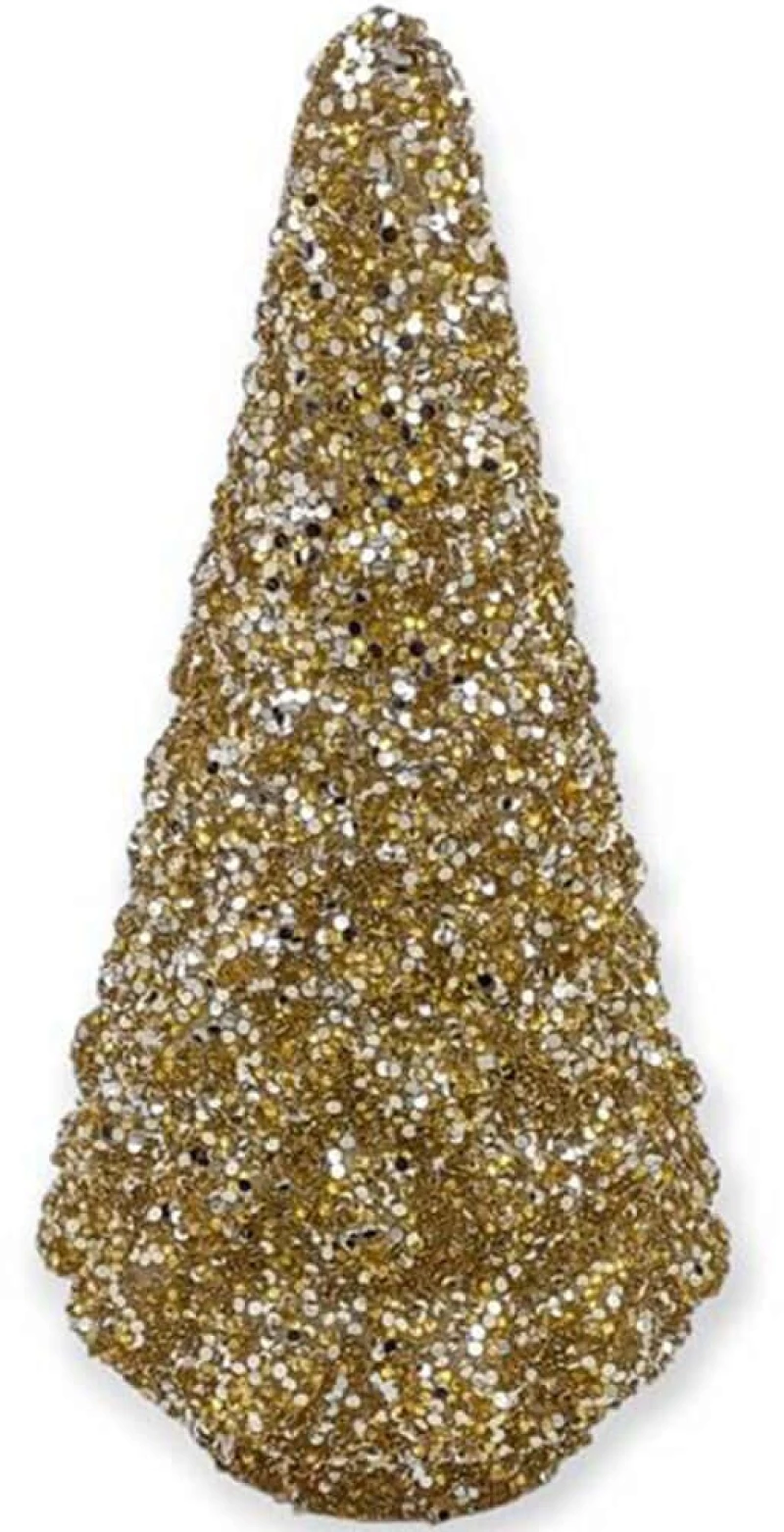 Χριστουγεννιάτικο Δεντράκι 967-225-001 15x30cm Gold