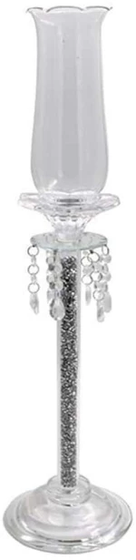 Κηροπήγιο Κρυστάλλινο 374-224-321 15x50cm Clear Κρύσταλλο
