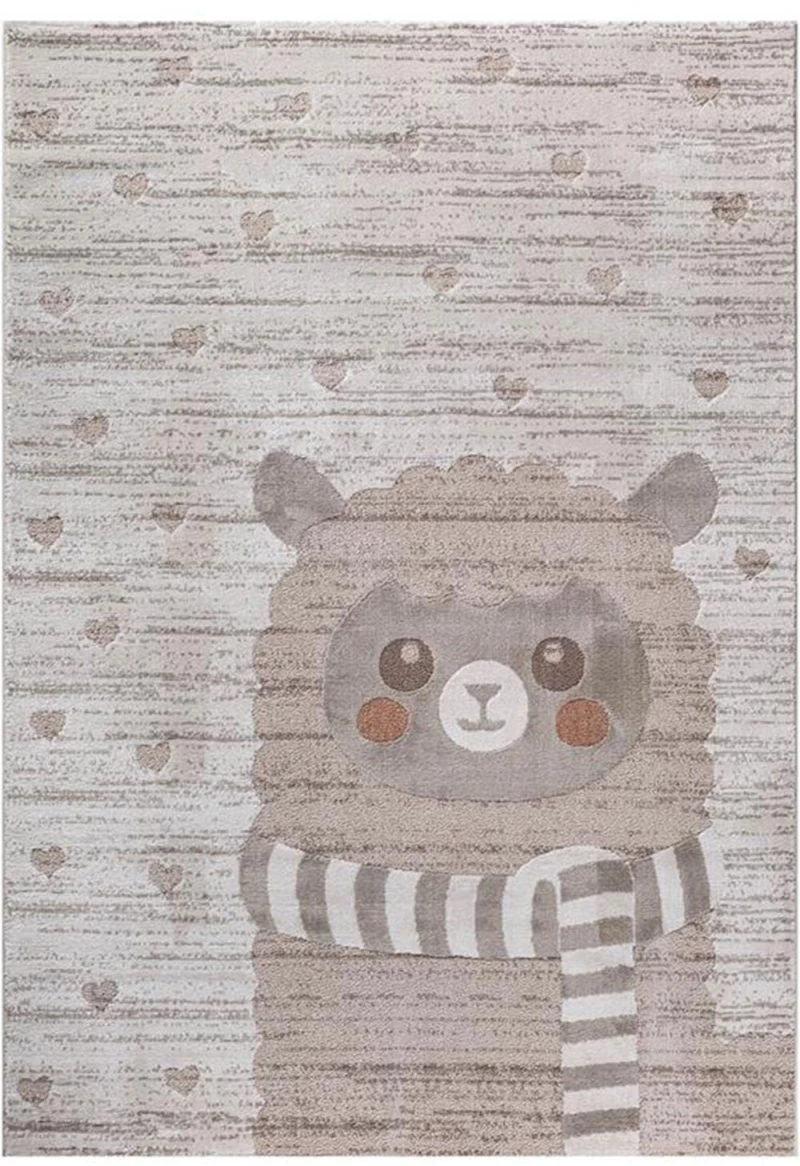 Χαλί Lorena 1355 Beige-Grey NewPlan 80X150cm